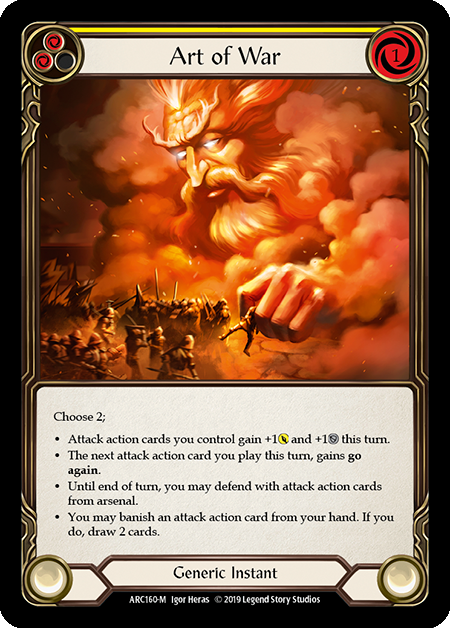 Art of War - Flesh & Blood TCG - Arcane Rising – FaB Foundry