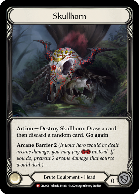 Skullhorn - Flesh & Blood TCG - Crucible of War - FaB Foundry