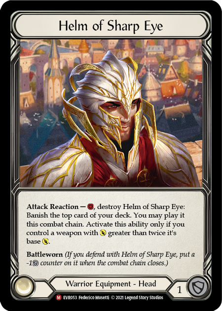 Helm of Sharp Eye - Flesh & Blood TCG - Everfest – FaB Foundry