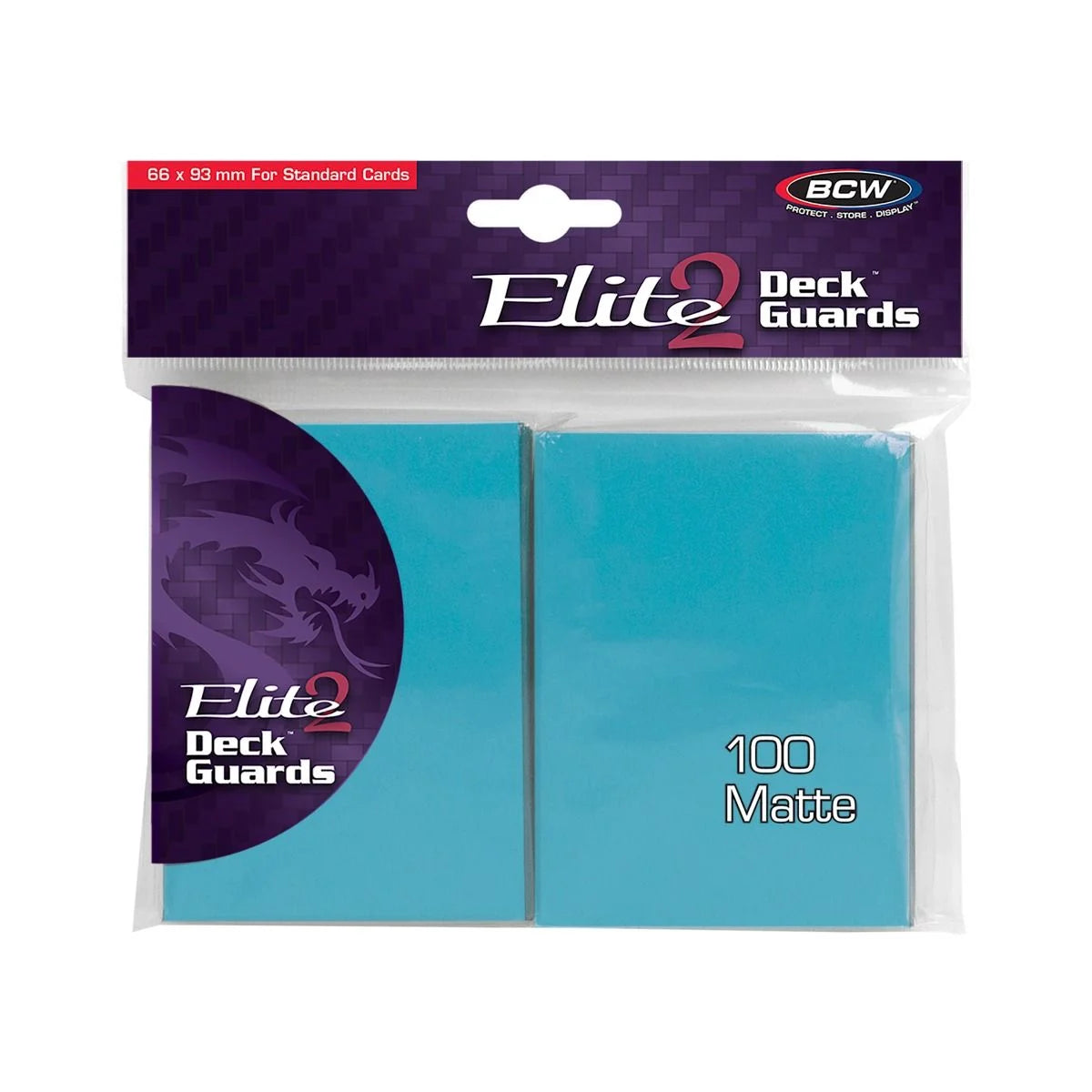 BCW - Deck Guard - Elite2 Sleeves - Azure