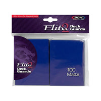 Thumbnail for BCW - Deck Guard - Elite2 Sleeves - Blue