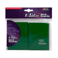 Thumbnail for BCW - Deck Guard - Elite2 Sleeves - Green