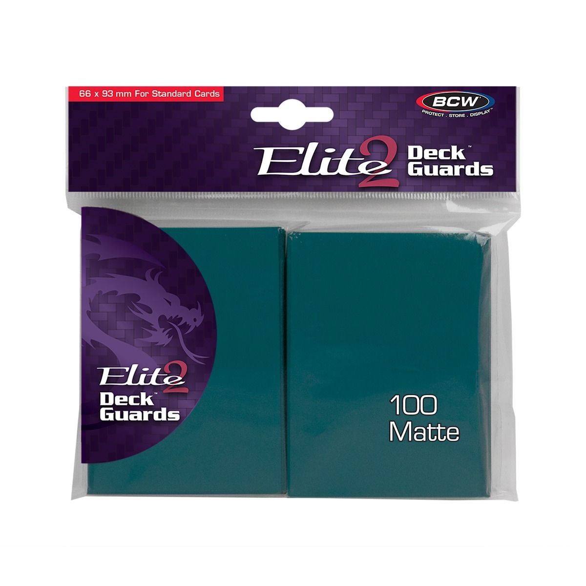 BCW - Deck Guard - Elite2 Sleeves - Teal