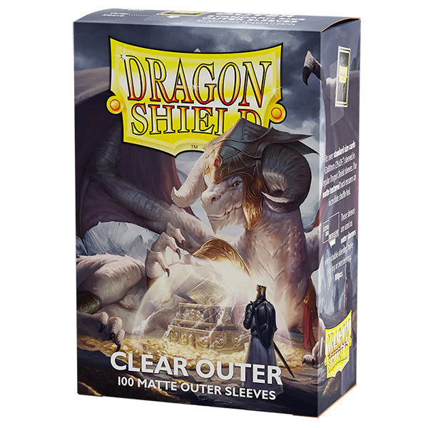 Dragon Shield - Matte Outer Sleeves - Clear