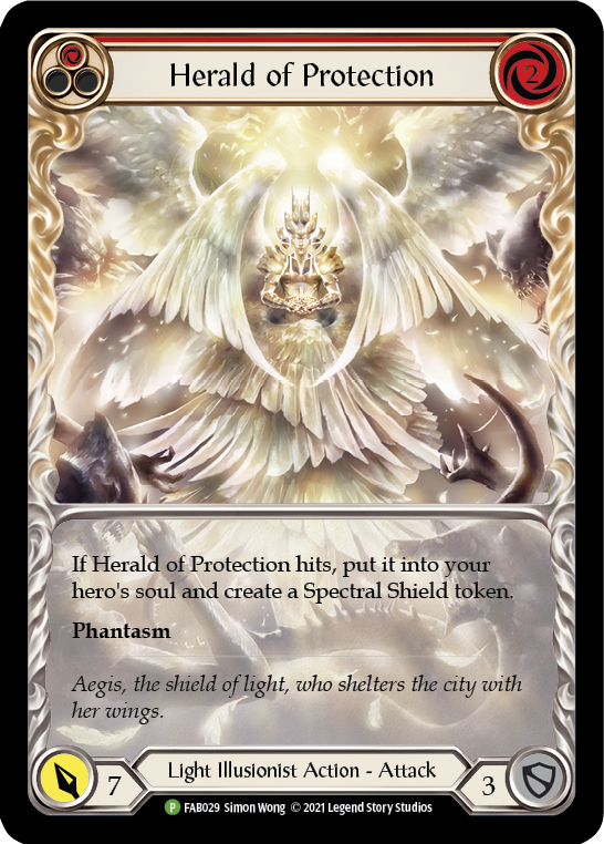 Herald of Protection (Red) (Promo)