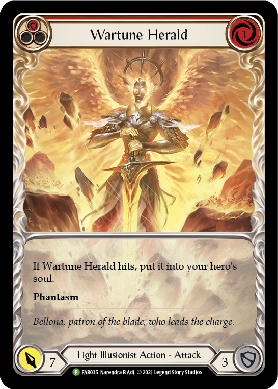 Wartune Herald (Red) (Promo)