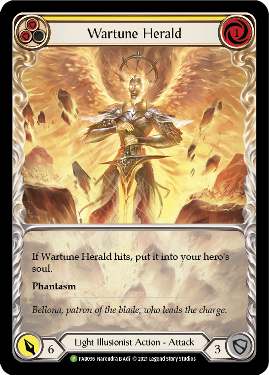 Wartune Herald (Yellow) (Promo)