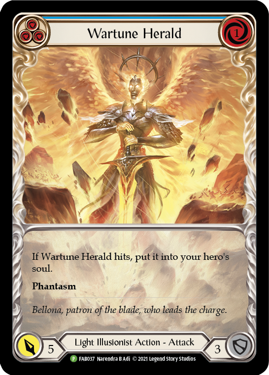 Wartune Herald (Blue) (Promo)