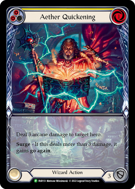 Aether Quickening (Yellow) (Promo)