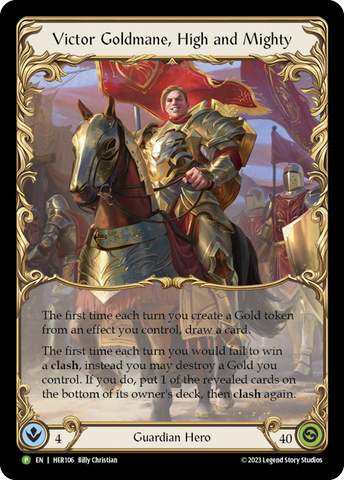 Victor Goldmane, High and Mighty (Promo)