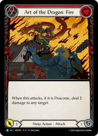 Art of the Dragon: Fire (Red)