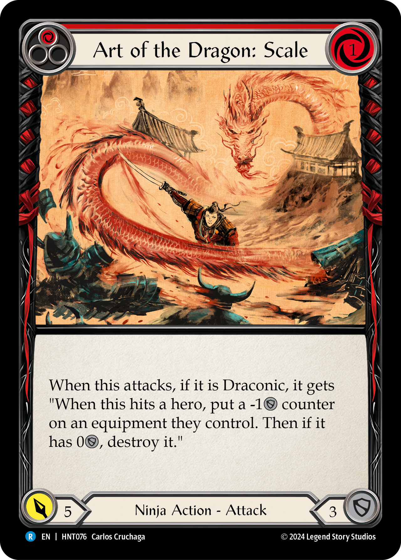 Art of the Dragon: Scale (Red)