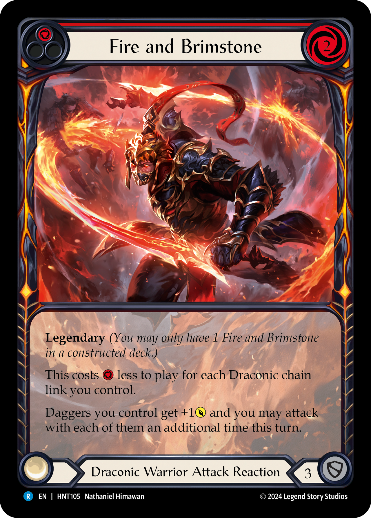 Fire and Brimstone (Red) (Extended Art)