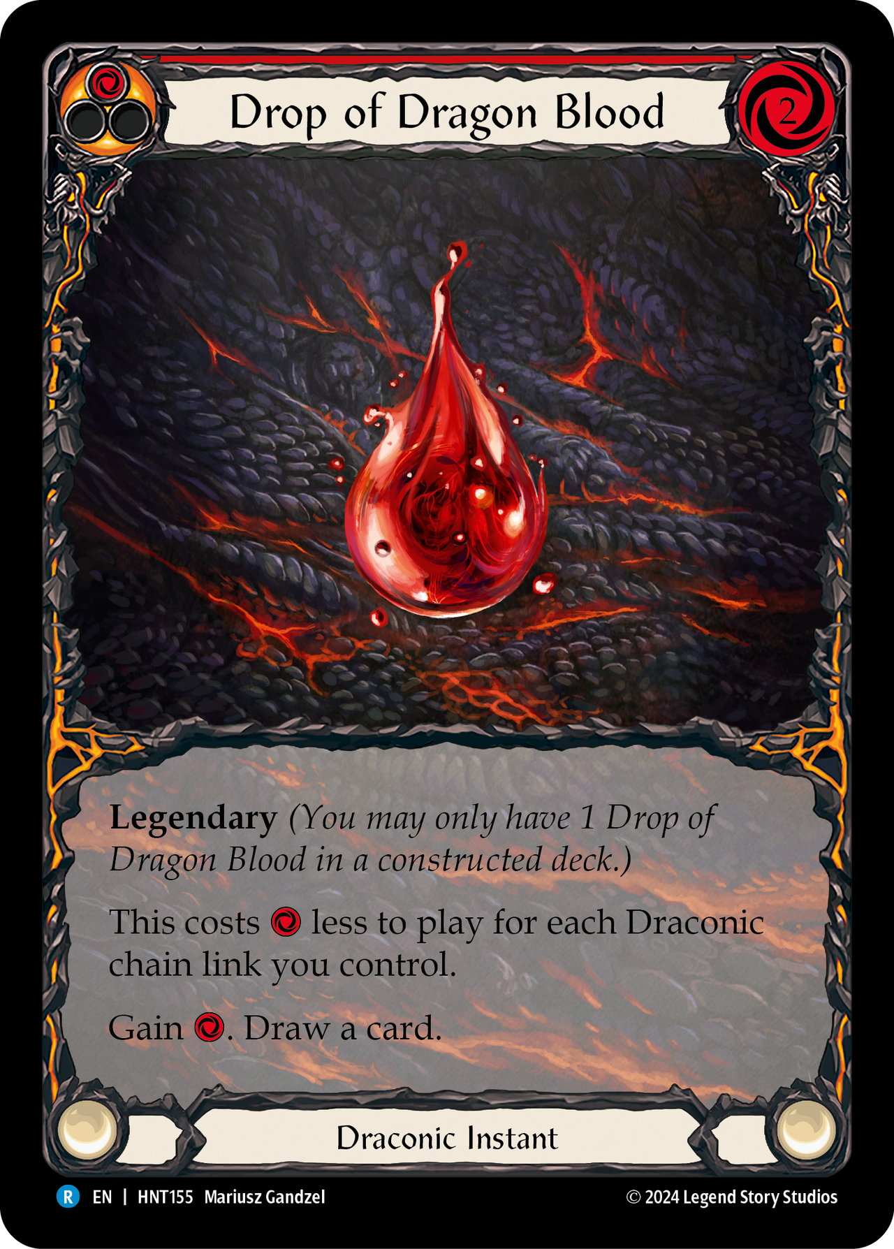 Drop of Dragon Blood (Red) (Extended Art)