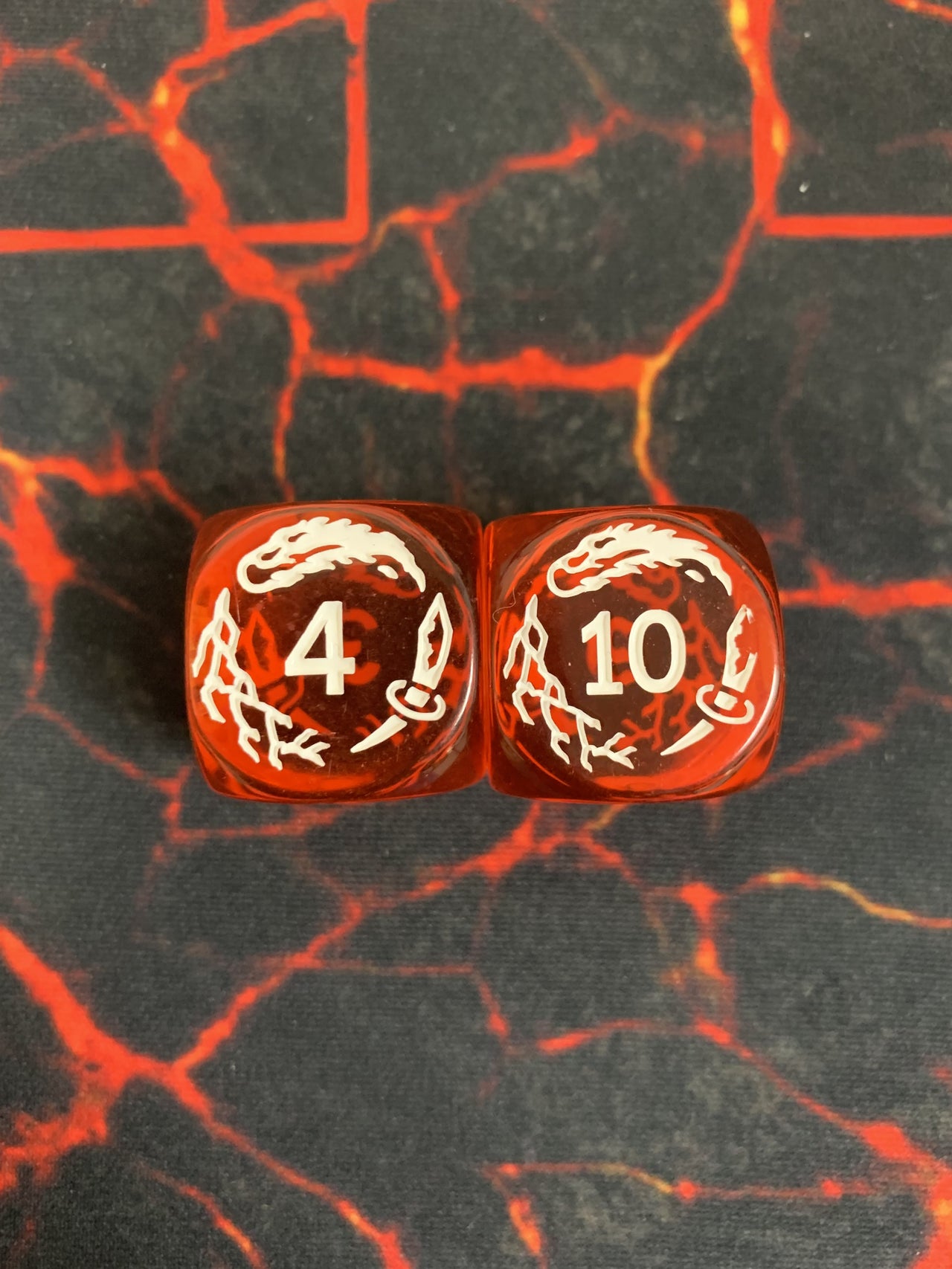 Red Arcane Dice