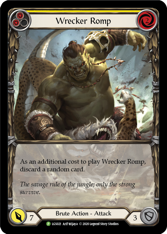 Wrecker Romp (Yellow) (Promo)