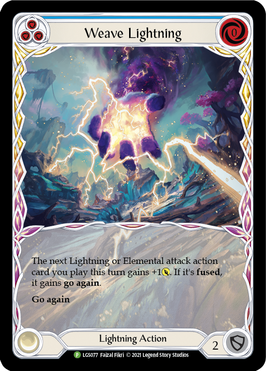 Weave Lightning (Blue) (Promo)