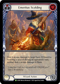 Emeritus Scolding (Red) (Promo)