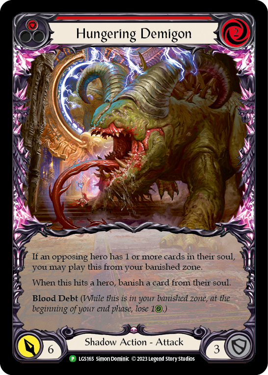 Hungering Demigon (Red) (Promo)