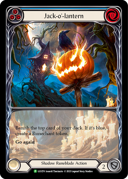 Jack-o'-lantern (Blue) (Promo)