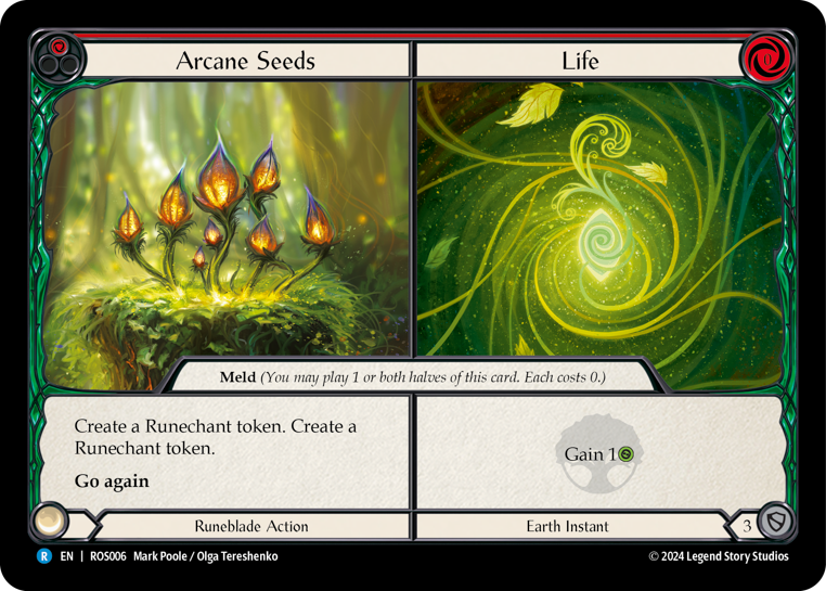 Arcane Seeds <> Life