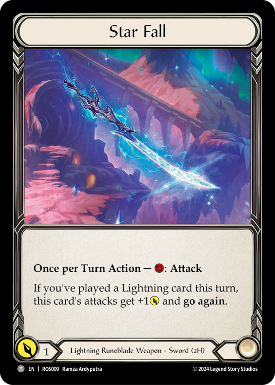 Star Fall  (Cold Foil)