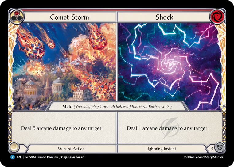 Comet Storm <> Shock