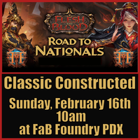 Road to Nationals 2025 - Classic Constructed