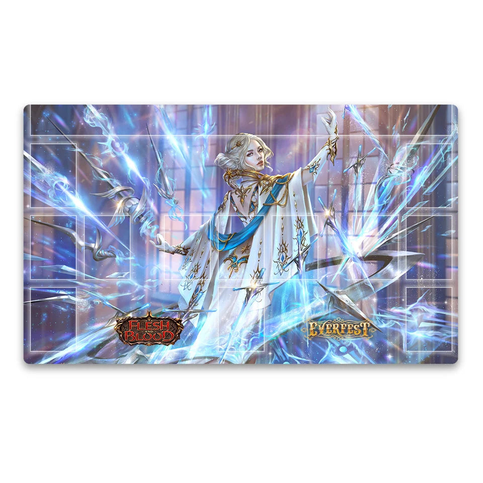 Shimmers of Silver Playmat