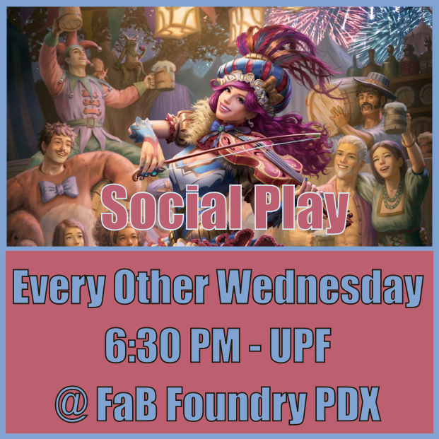 Wednesday Night Social Play