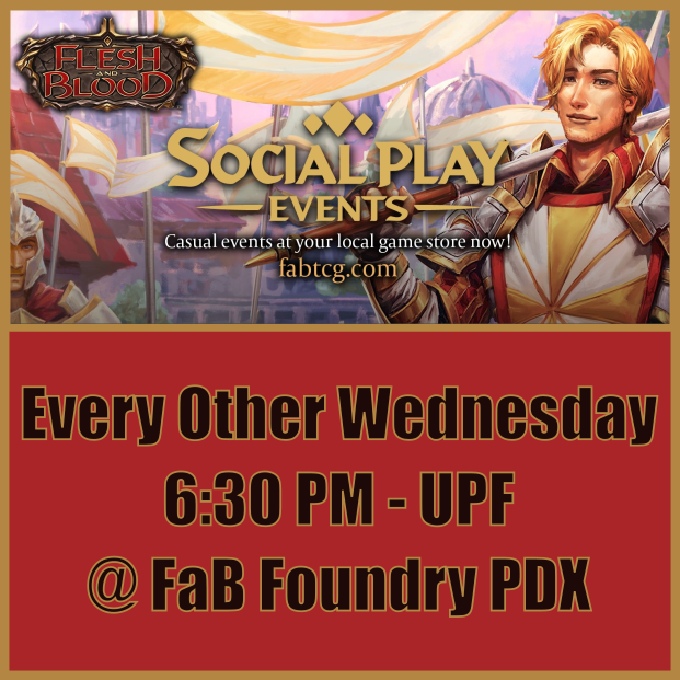 Wednesday Night Social Play