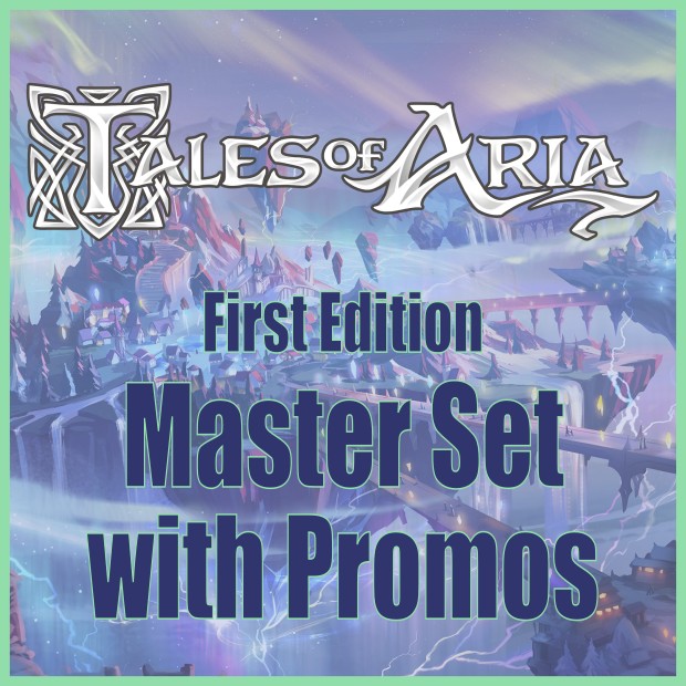 Tales of Aria 1st Edition Master Set + Promos