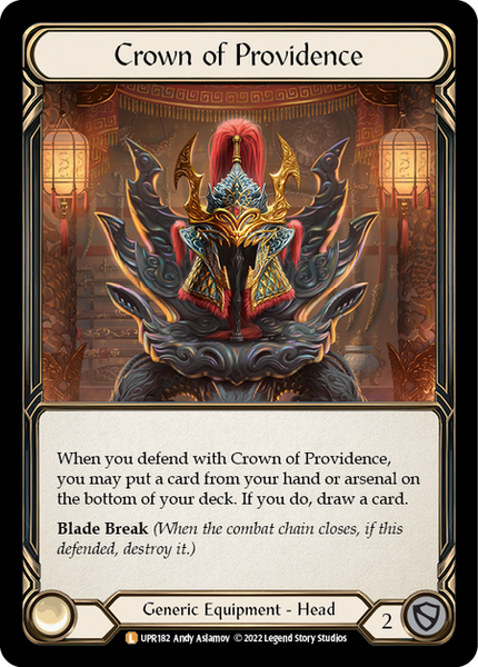 Crown of Providence - Uprising - Flesh & Blood TCG - FaB Foundry