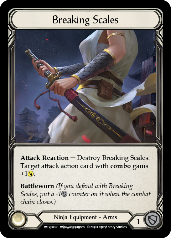 Breaking Scales (Alpha) - Cold Foil