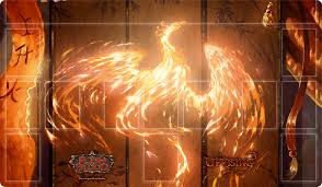 Phoenix Flame Playmat