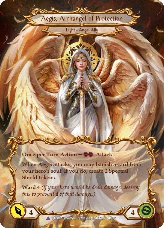 Figment of Protection // Aegis, Archangel of Protection (Marvel