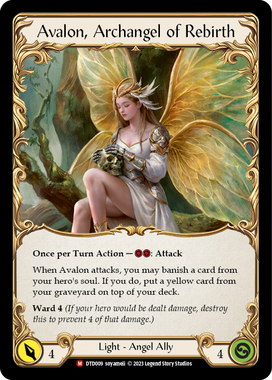 Figment of Rebirth // Avalon, Archangel of Rebirth