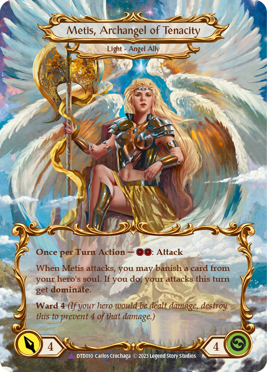 Figment of Tenacity // Metis, Archangel of Tenacity (Marvel