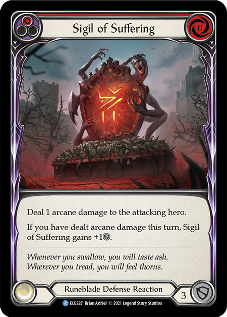 Sigil of Suffering - Red – FaB Foundry