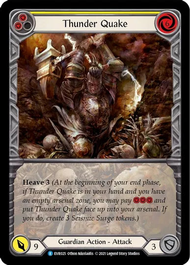 Thunder Quake - Yellow (Extended Art)