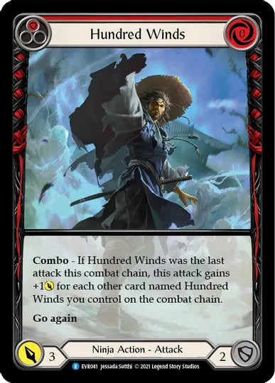 Hundred Winds - Red (Extended Art)