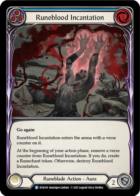 Runeblood Incantation - Blue