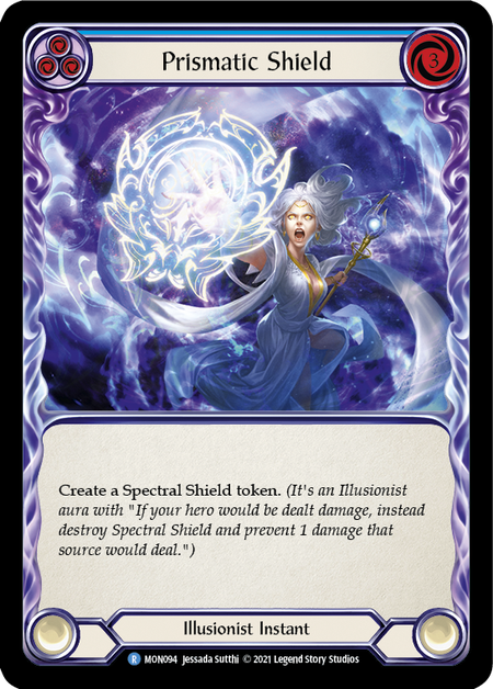 Prismatic Shield - Blue