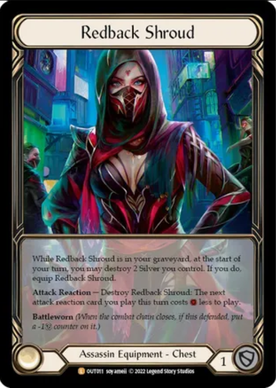 Redback Shroud (Extended Art)