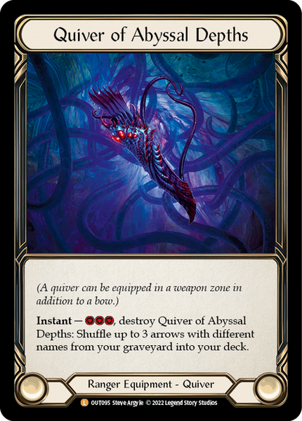 Quiver of Abyssal Depths - Outsiders - Flesh & Blood TCG - FaB Foundry
