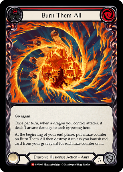 Burn Them All - Uprising - Flesh & Blood TCG – FaB Foundry