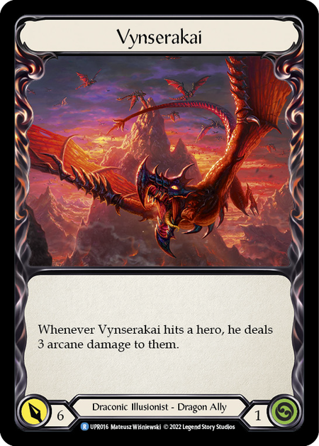 Invoke Vynserakai - Uprising - Flesh & Blood TCG – FaB Foundry