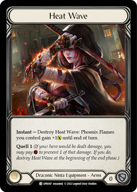 Heat Wave - Uprising - Flesh & Blood TCG – FaB Foundry