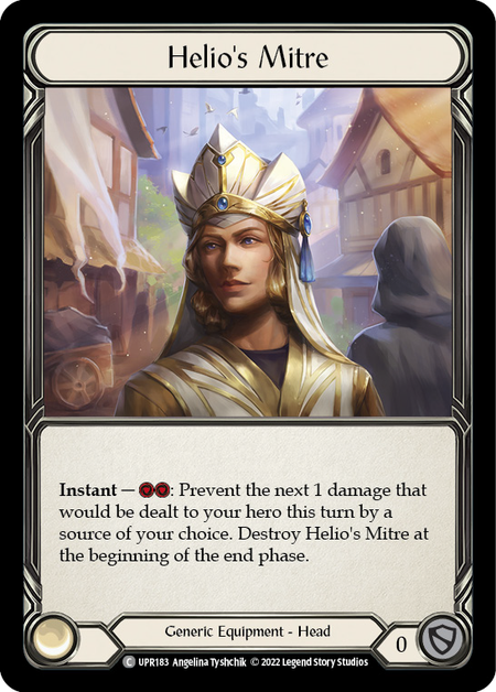 Helio's Mitre - Uprising - Flesh & Blood TCG – FaB Foundry