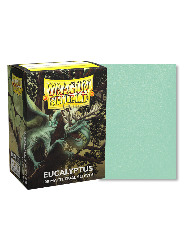 Dragon Shield - Dual Matte Sleeves - Eucalyptus